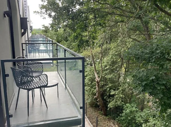 شقة Sunbaltic Premium Ustka, Ii Poziomy, Przy Lesie, Dwa Balkony, Klimatyzacja, Parking أوستكا