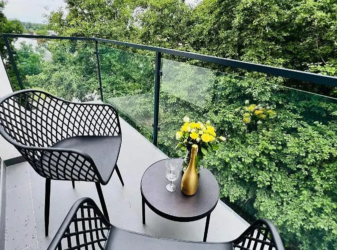 شقة Sunbaltic Premium Ustka, Ii Poziomy, Przy Lesie, Dwa Balkony, Klimatyzacja, Parking