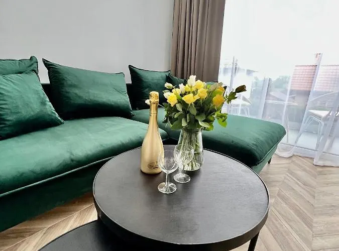 شقة Sunbaltic Premium Ustka, Ii Poziomy, Przy Lesie, Dwa Balkony, Klimatyzacja, Parking